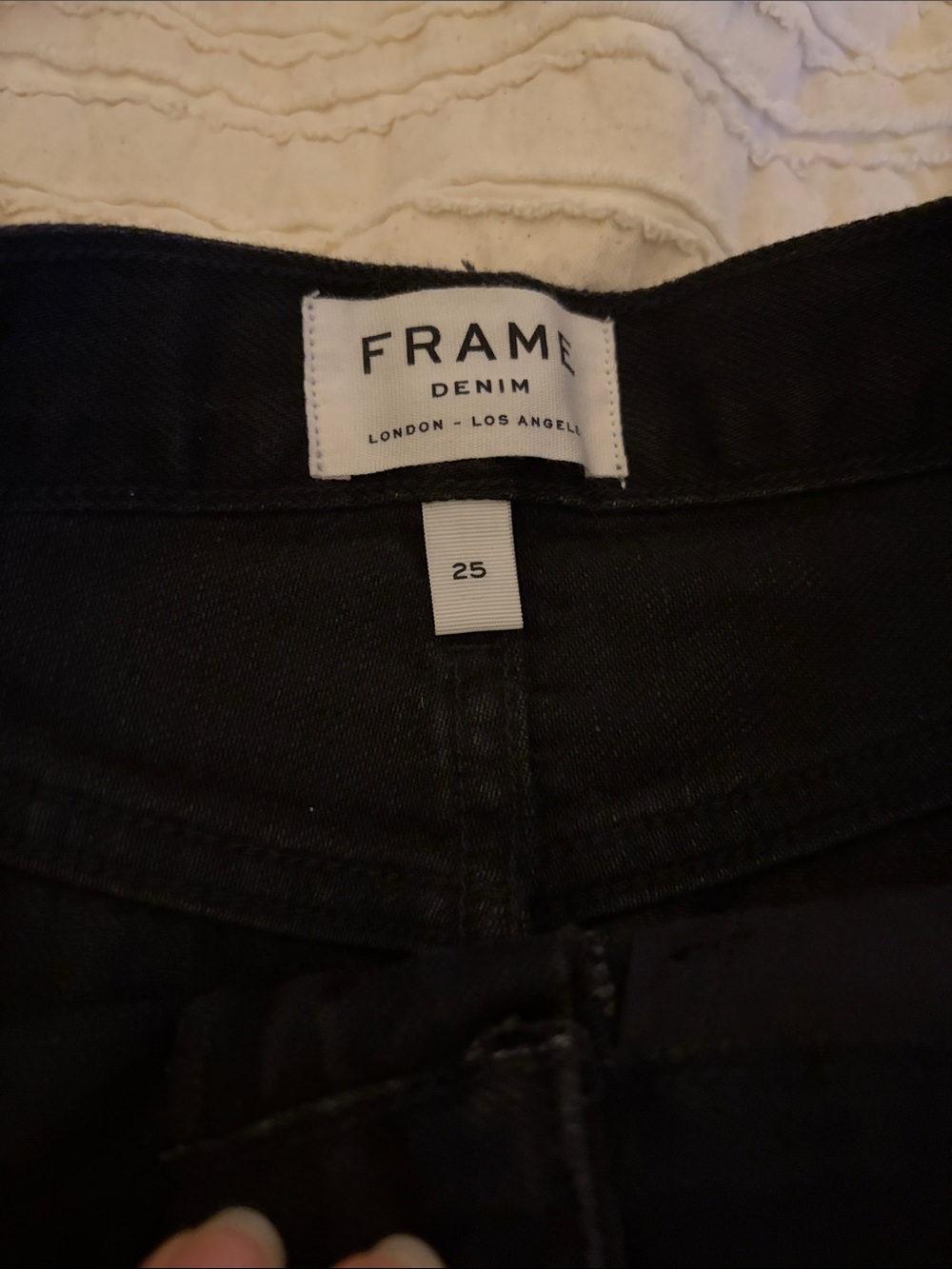 Frame Denim Black Studded Mini Skirt - Picture 4 of 7